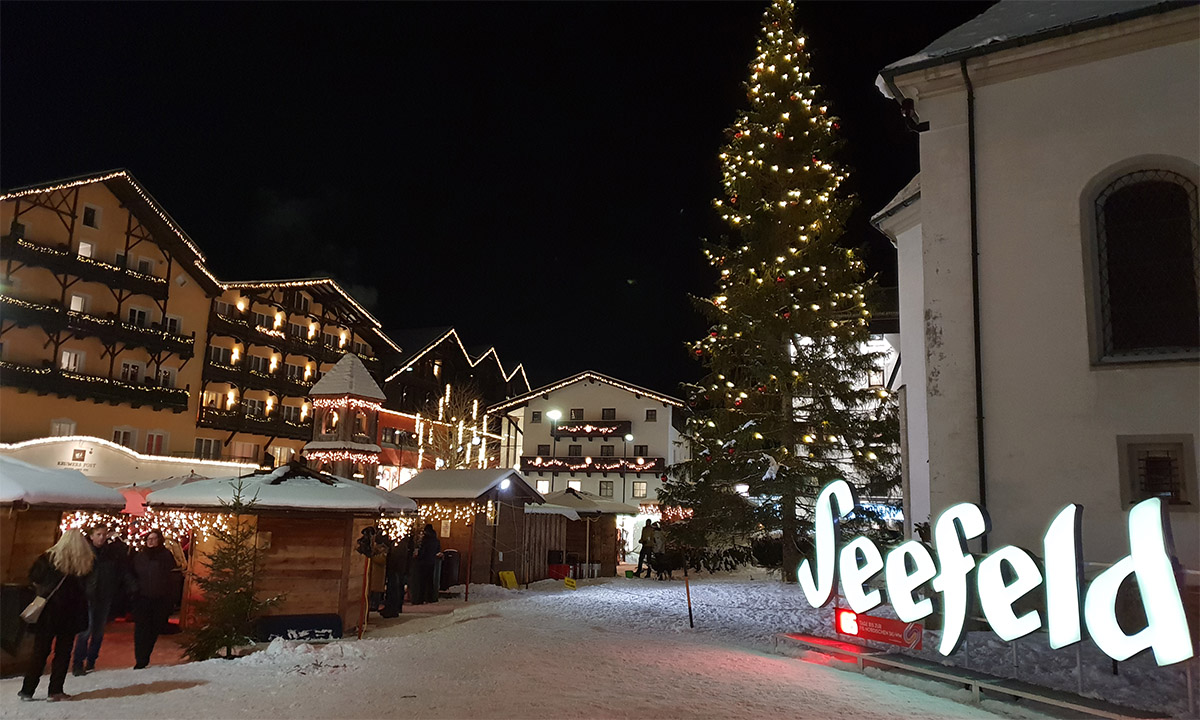 Bezoek aan Seefeld in Tirol - Kerstmarkt